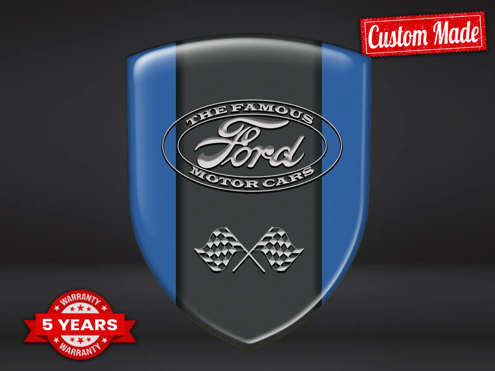 Ford Vinyle Auto Résistant Limité Stylé Moderne